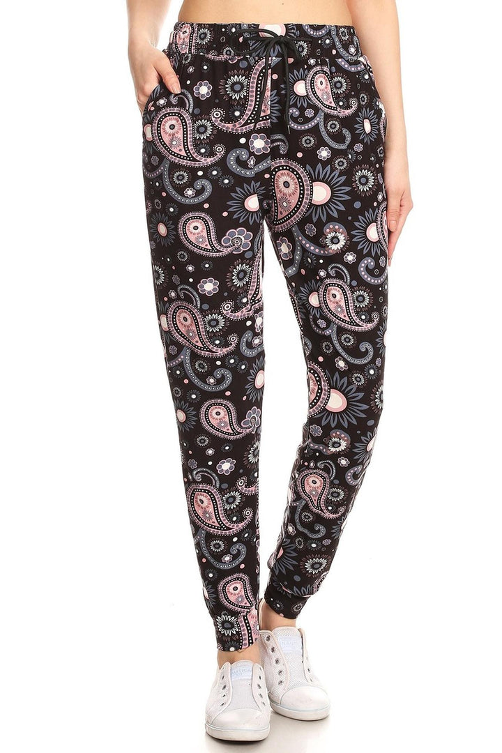 Buttery Soft Happy Paisley Joggers