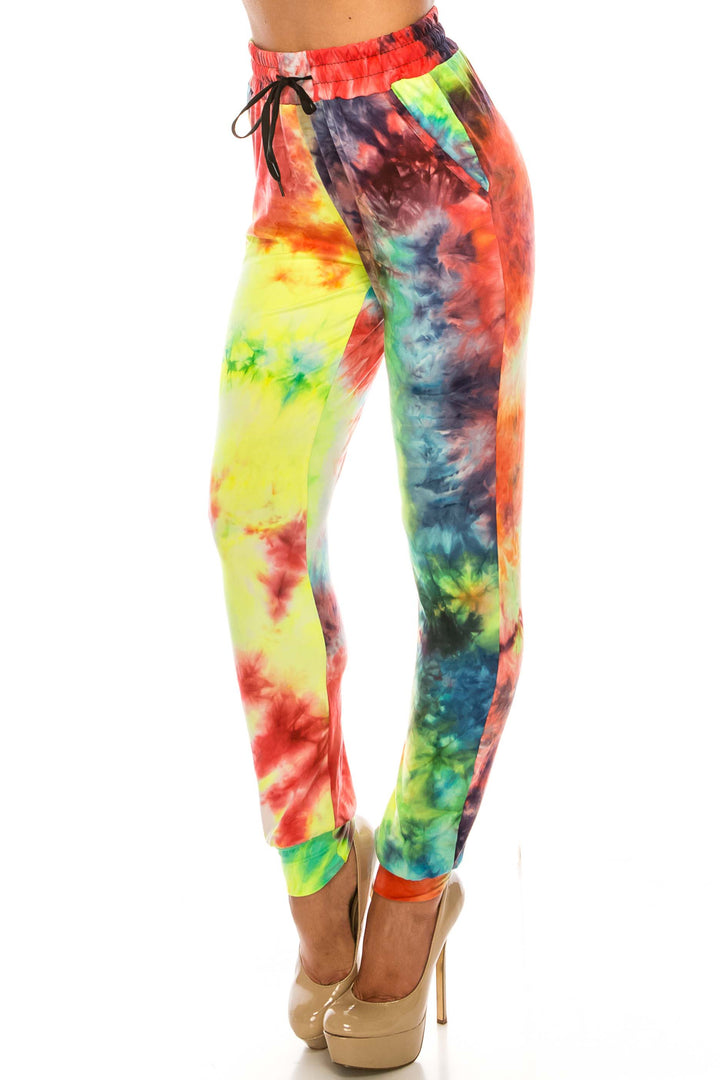Buttery Soft Colorful Summer Tie Dye Joggers