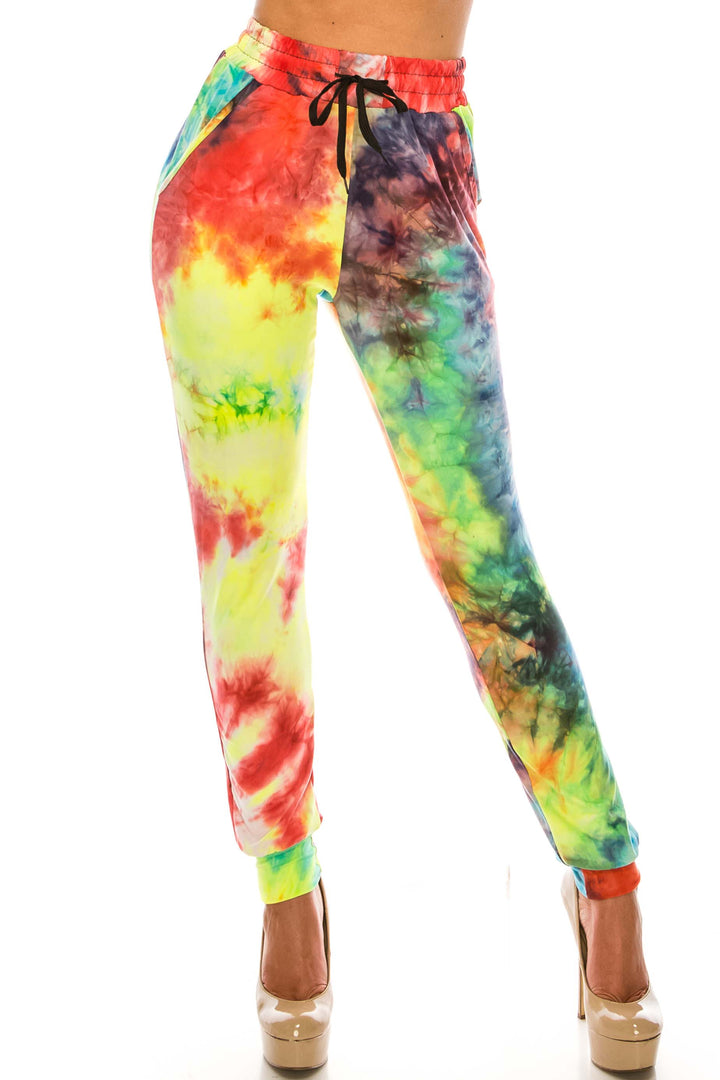 Buttery Soft Colorful Summer Tie Dye Joggers