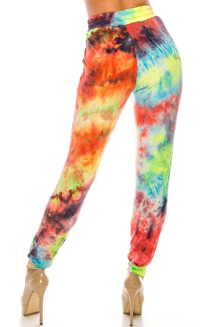 Buttery Soft Colorful Summer Tie Dye Joggers