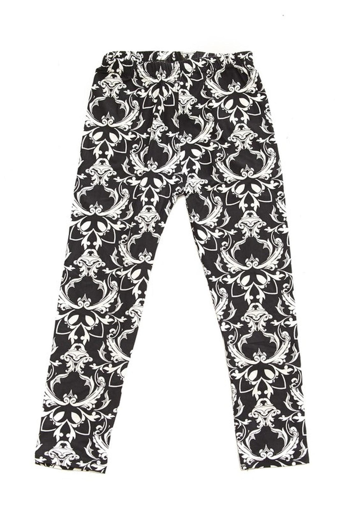 Buttery Soft Baroque Wreath Kids Leggings