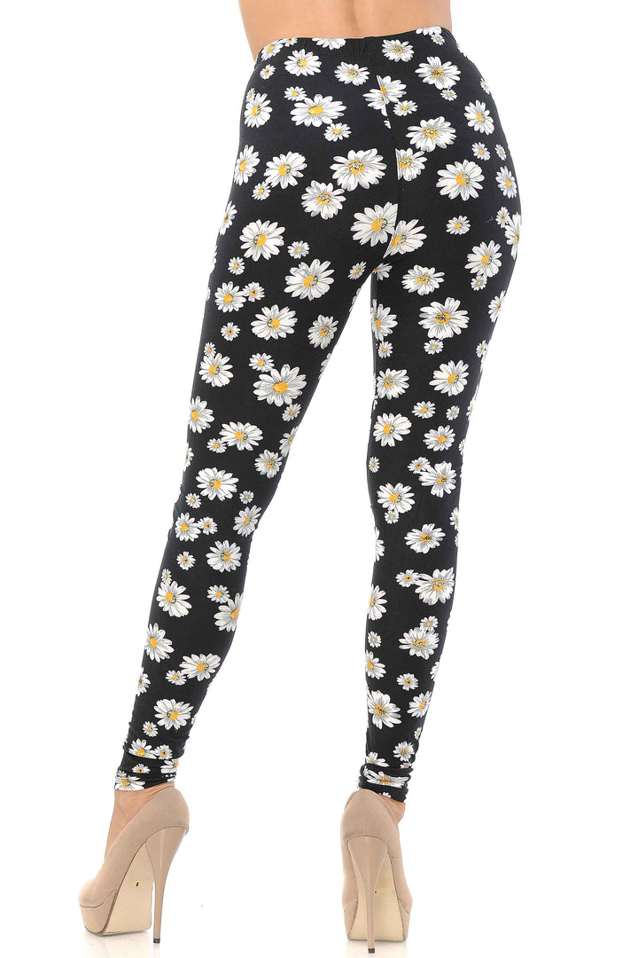 Buttery Smooth Daisy Leggings - XSmall