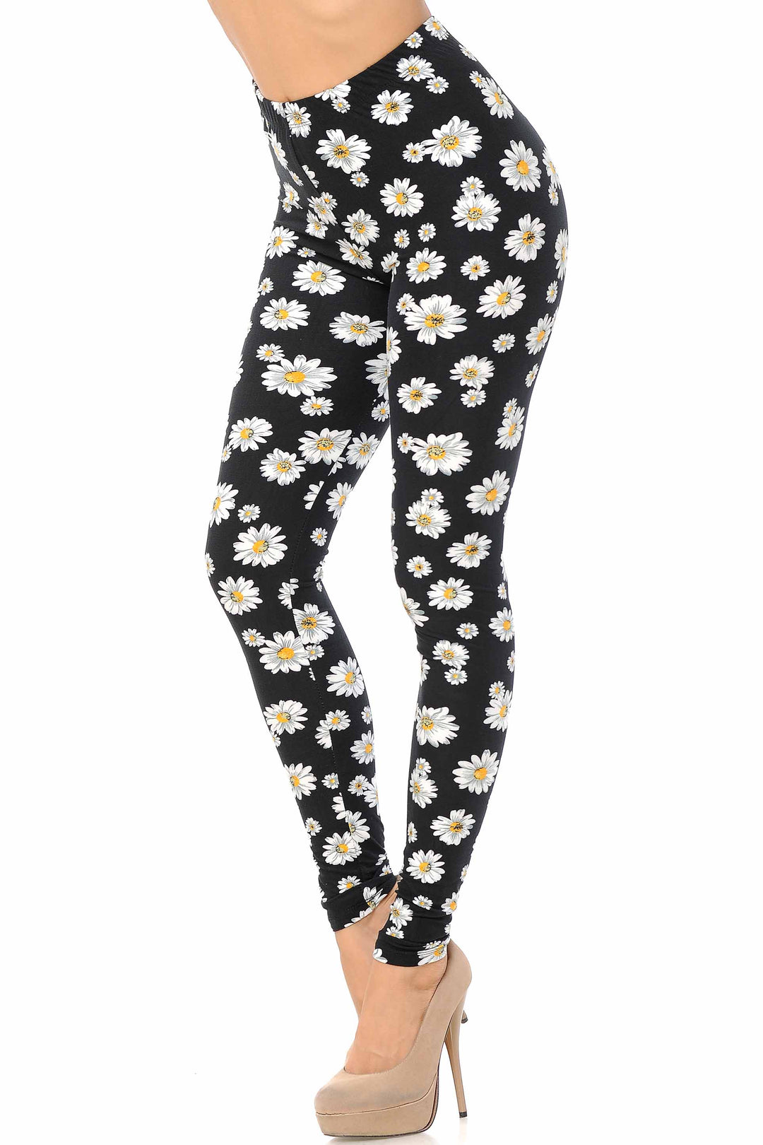 Buttery Smooth Daisy Leggings - XSmall