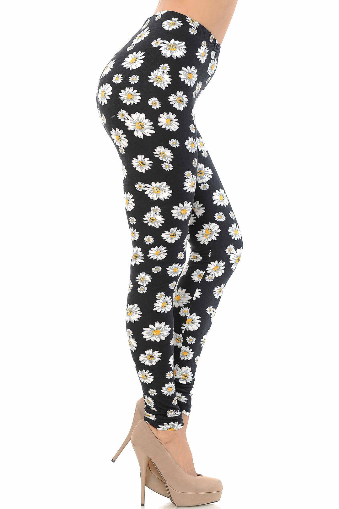 Buttery Smooth Daisy Leggings - XSmall