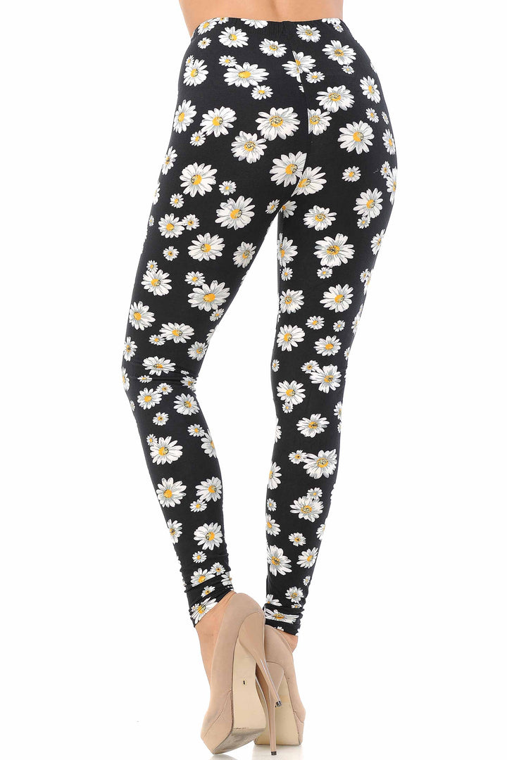 Buttery Smooth Daisy Leggings - XSmall