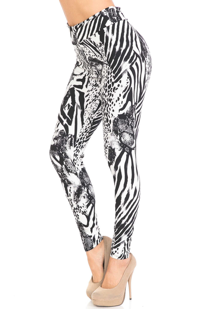 Buttery Smooth Wild Safari High Waisted Leggings