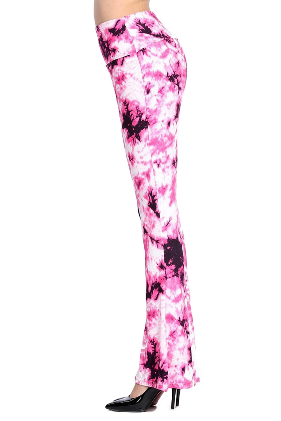 Tasty Tie Dye Bell Bottom Leggings