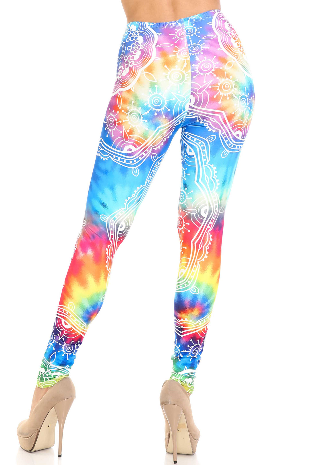 Creamy Soft California Tie Dye Leggings - By USA Fashion