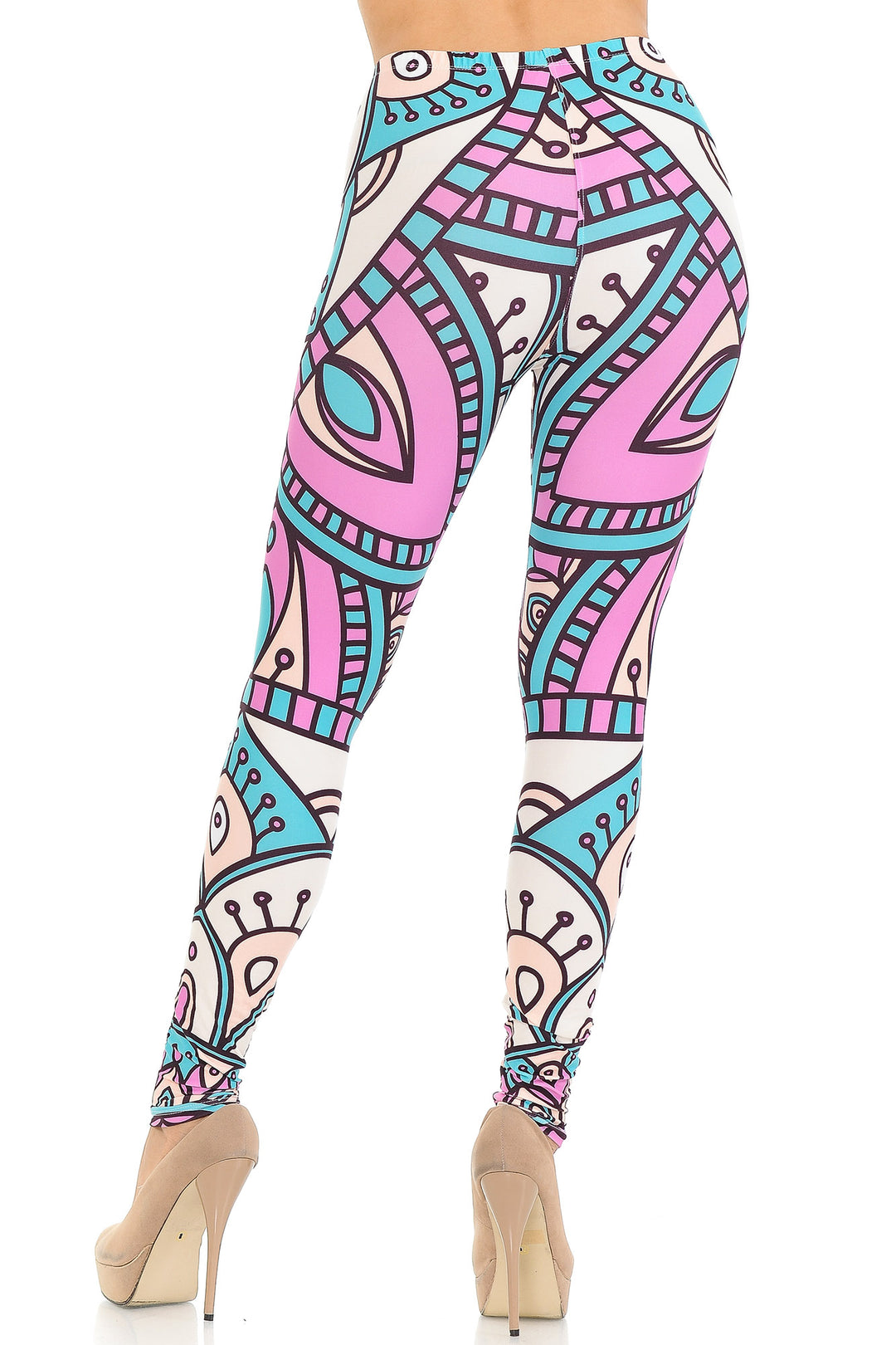 Creamy Soft Cute Mandala Leggings - USA Fashion