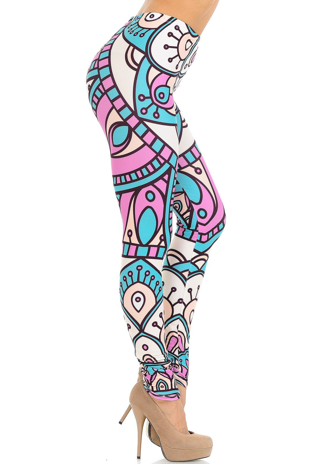 Creamy Soft Cute Mandala Leggings - USA Fashion