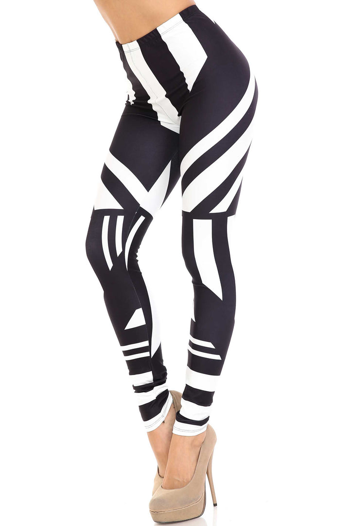 Creamy Soft Body Flatter Lines Leggings - USA Fashion