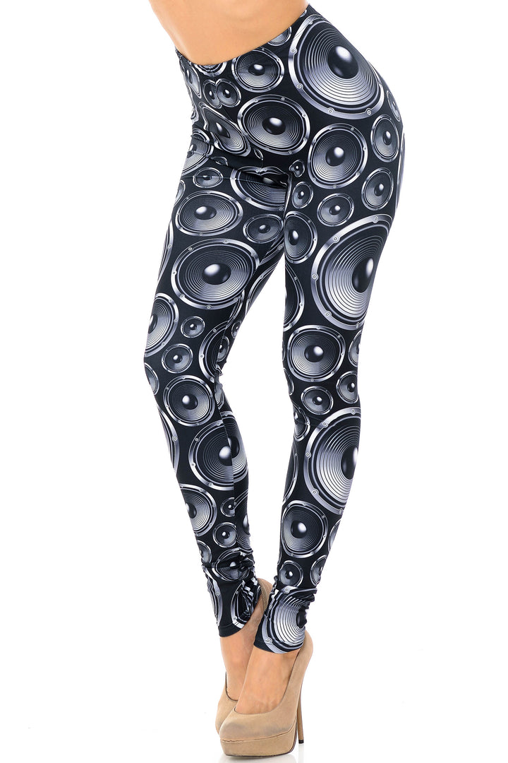 Creamy Soft Speaker Leggings - USA Fashion