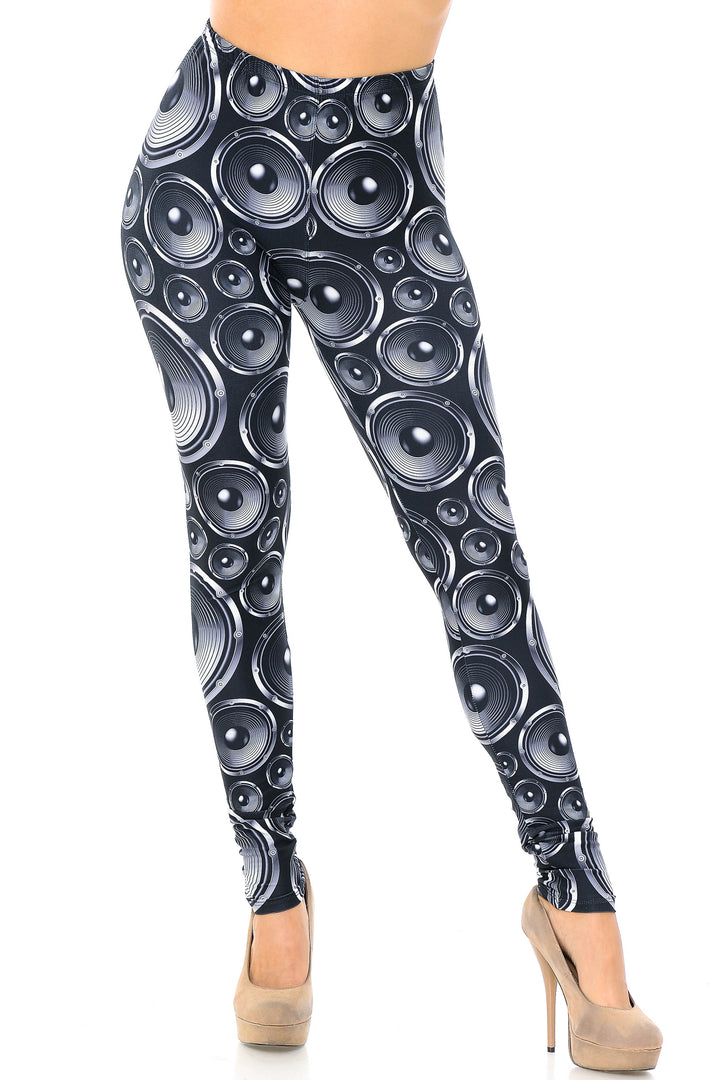 Creamy Soft Speaker Leggings - USA Fashion