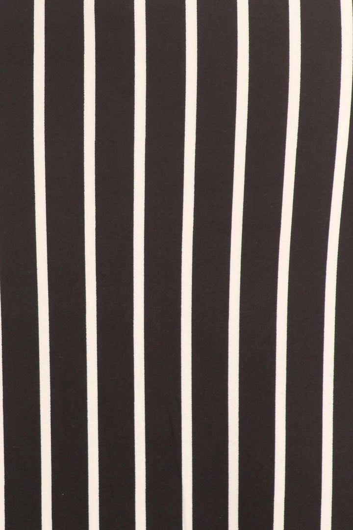 Buttery Soft Black Pinstripe Maxi Skirt