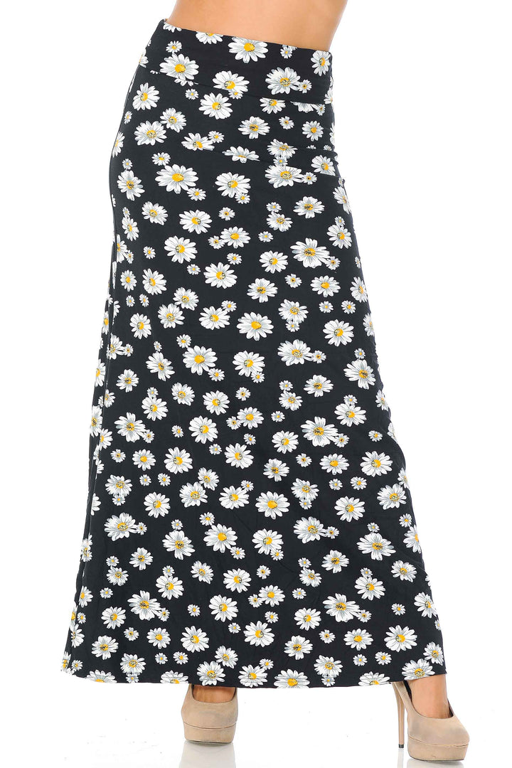 Buttery Soft Daisy Maxi Skirt