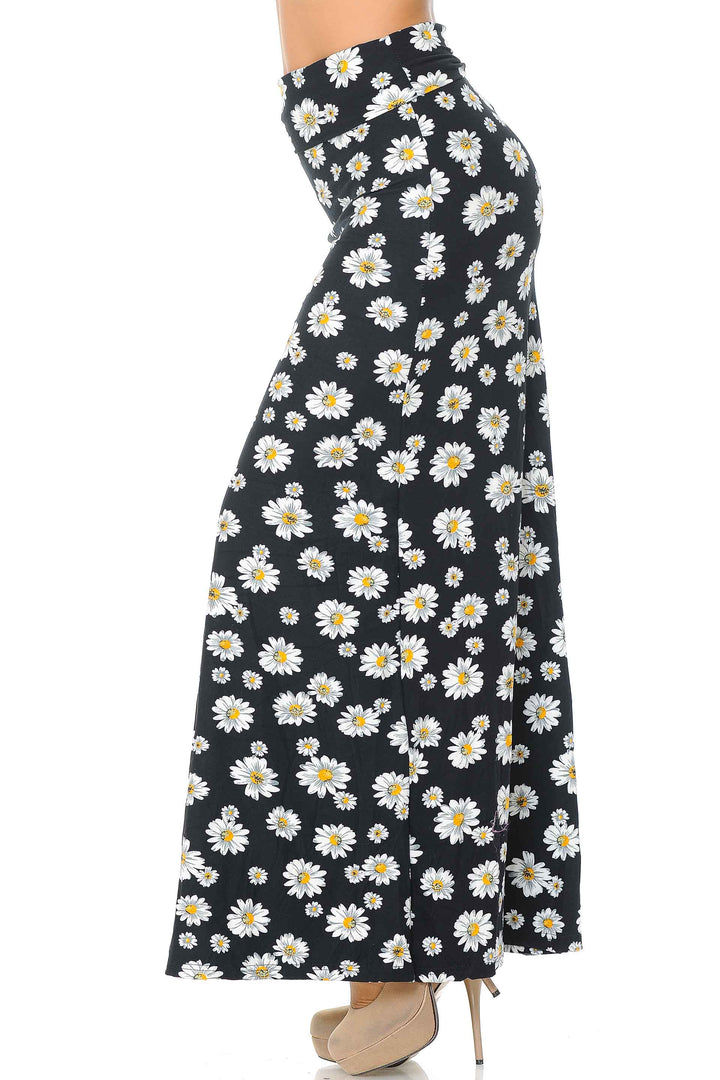 Buttery Soft Daisy Maxi Skirt