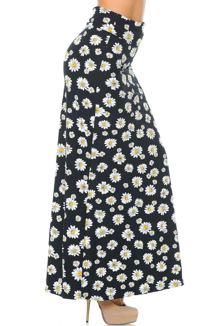 Buttery Soft Daisy Maxi Skirt