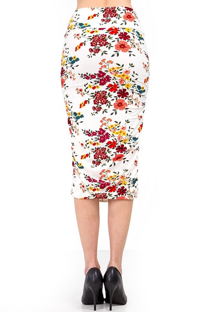 Buttery Soft Fresh Spring Floral Skirt