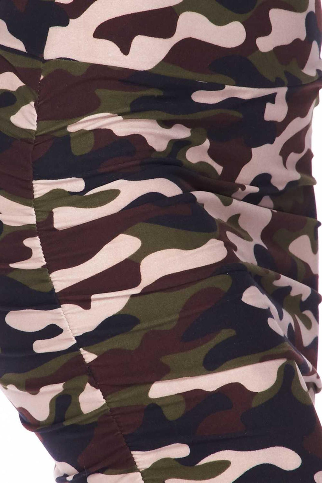 Buttery Soft Flirty Camouflage Pencil Skirt