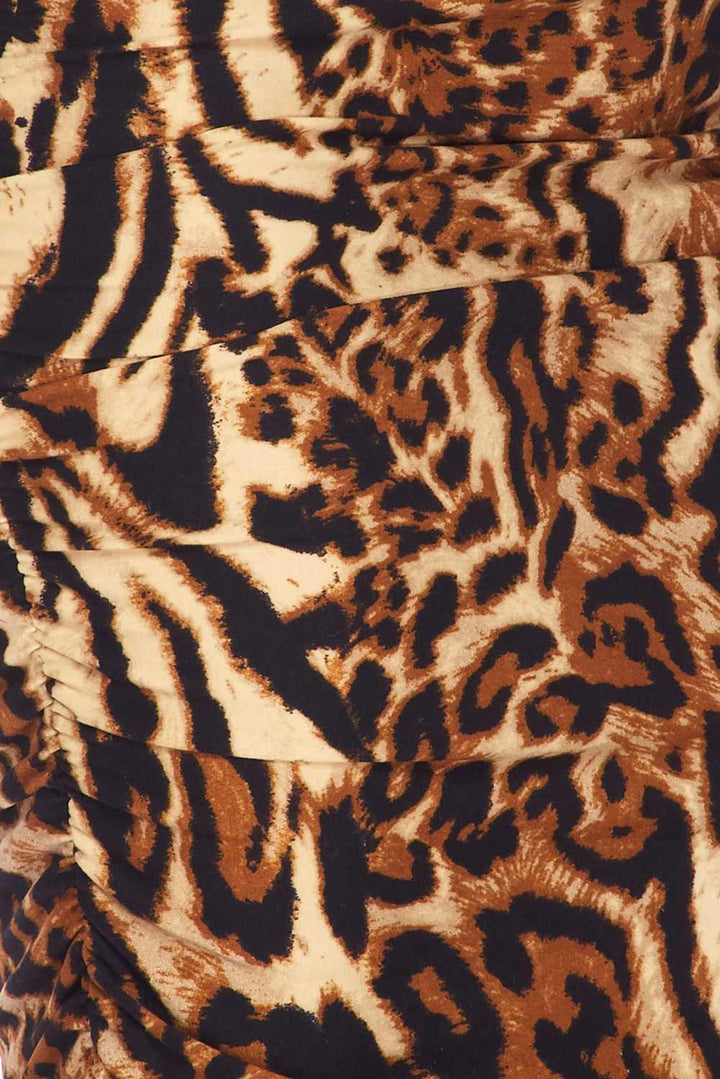 Buttery Soft Predator Leopard Pencil Skirt