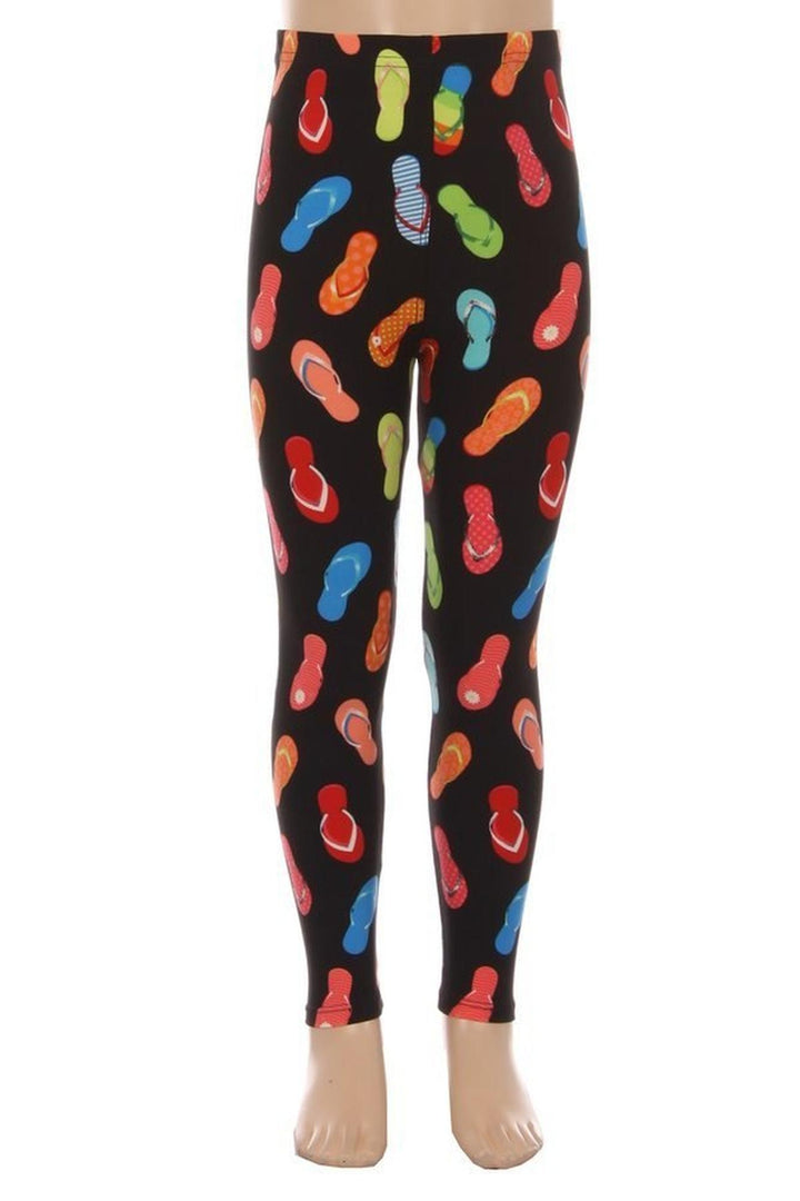 Buttery Soft Summer Beach Sandals Kids Leggings