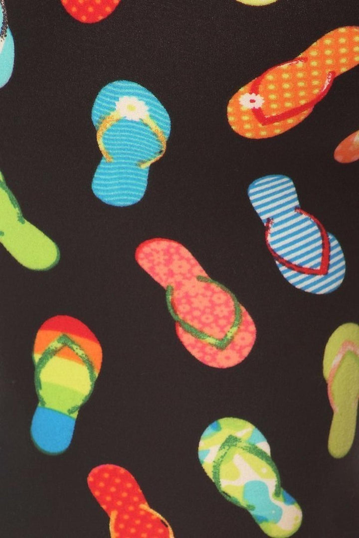 Buttery Soft Summer Beach Sandals Kids Leggings