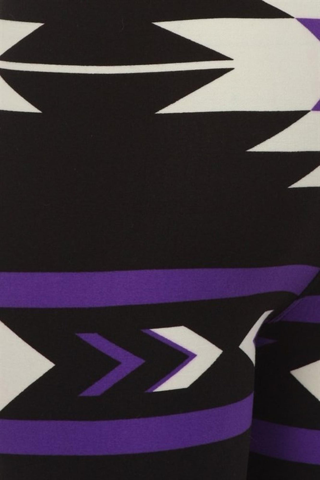 Buttery Soft Purple Azteca Tribal Kids Leggings
