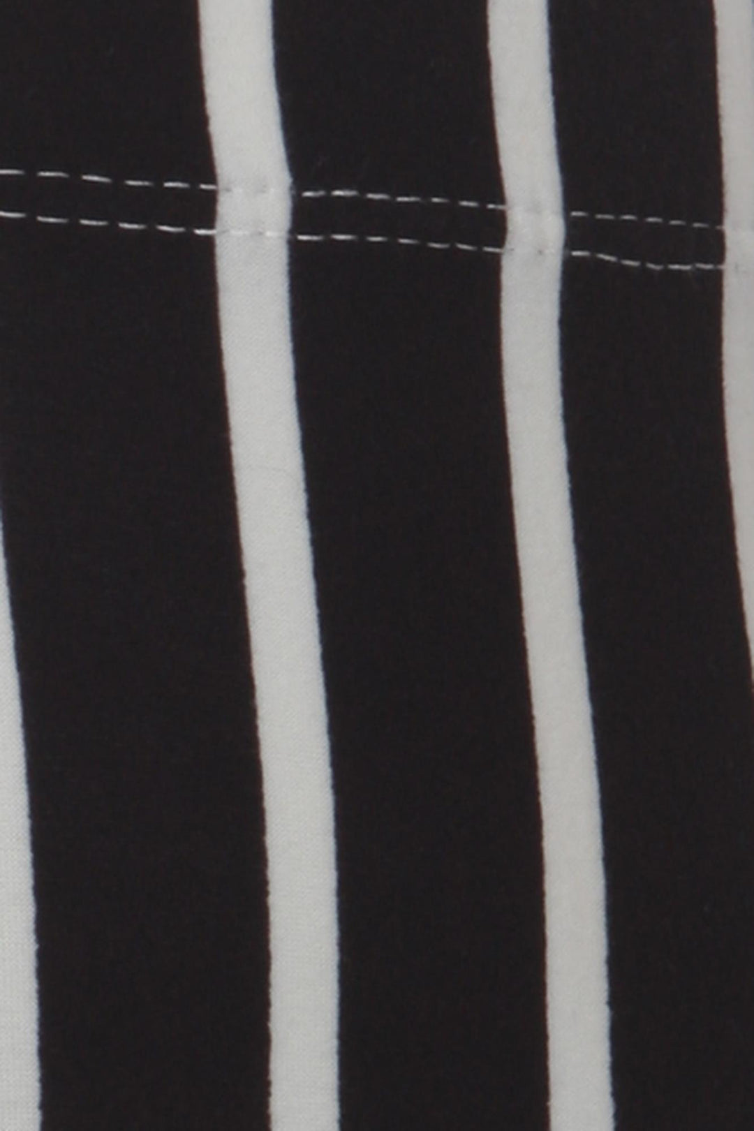 Buttery Soft Black Vertical Pinstripe Kids Leggings