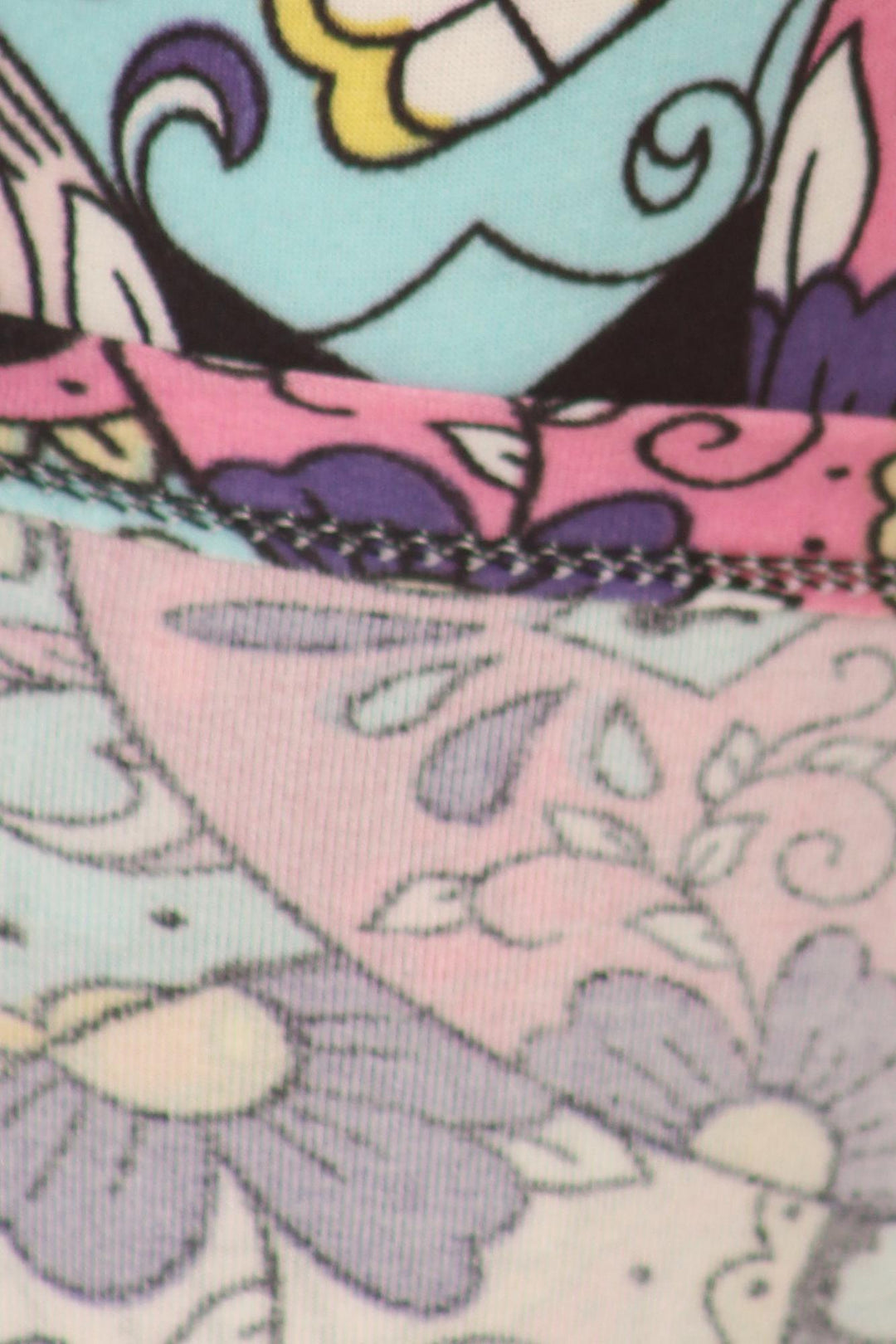 Buttery Soft Pastel Sugar Skull Kids Leggings