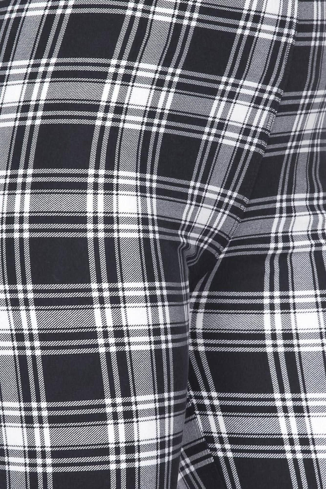 Buttery Soft Monochrome Tartan Plaid Kids Leggings
