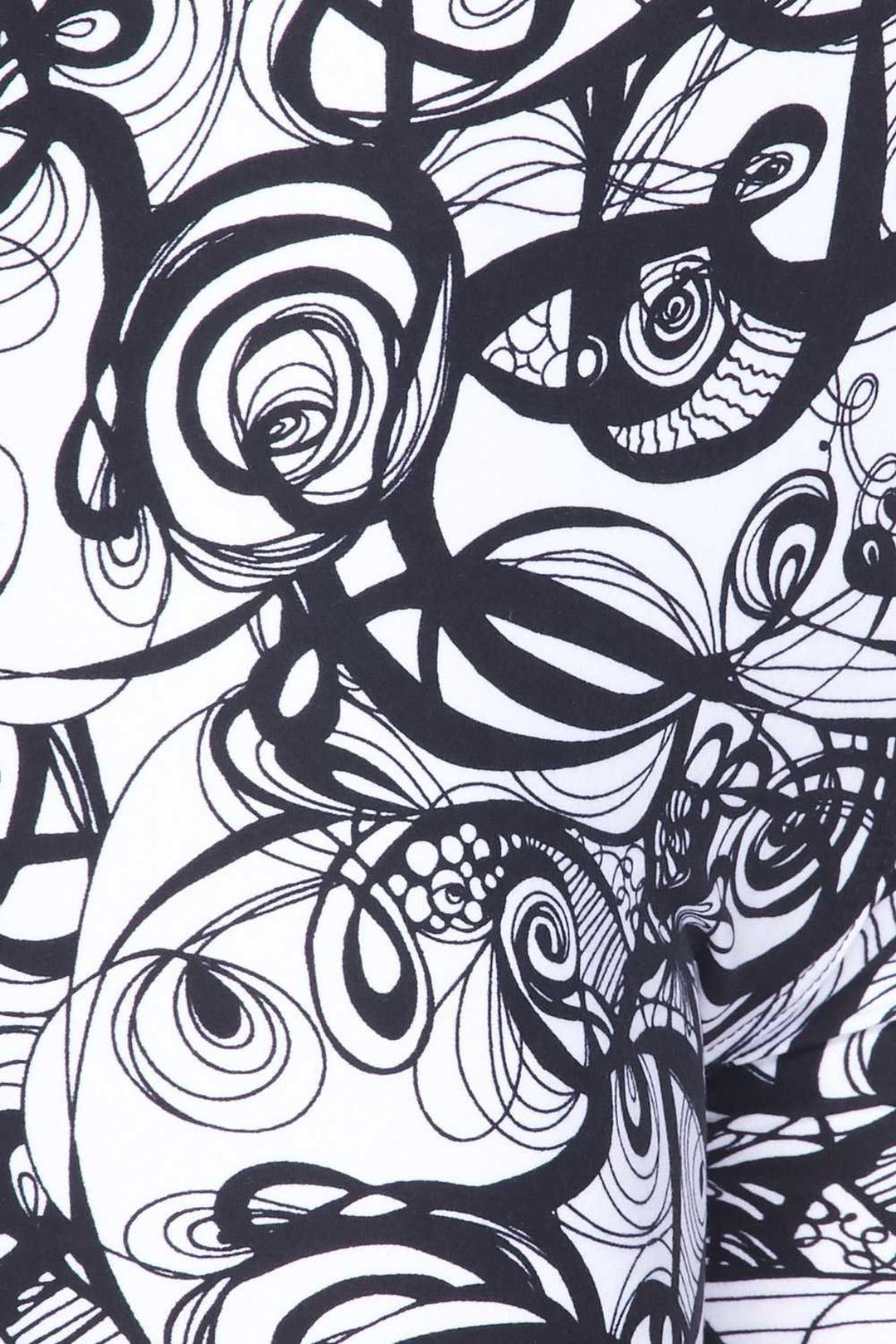 Buttery Soft Elegant Abstract Swirly Kids Leggings