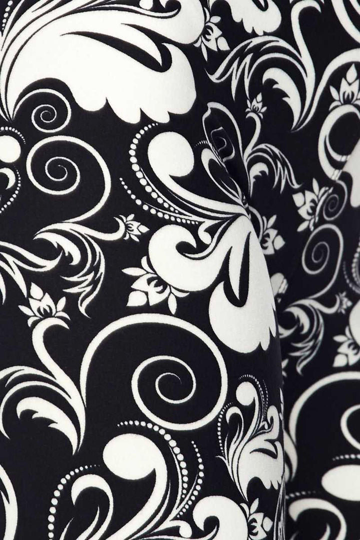 Buttery Soft Floral Damask Kids Leggings