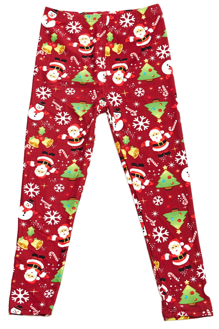 Buttery Soft Christmas Delight Kids Leggings