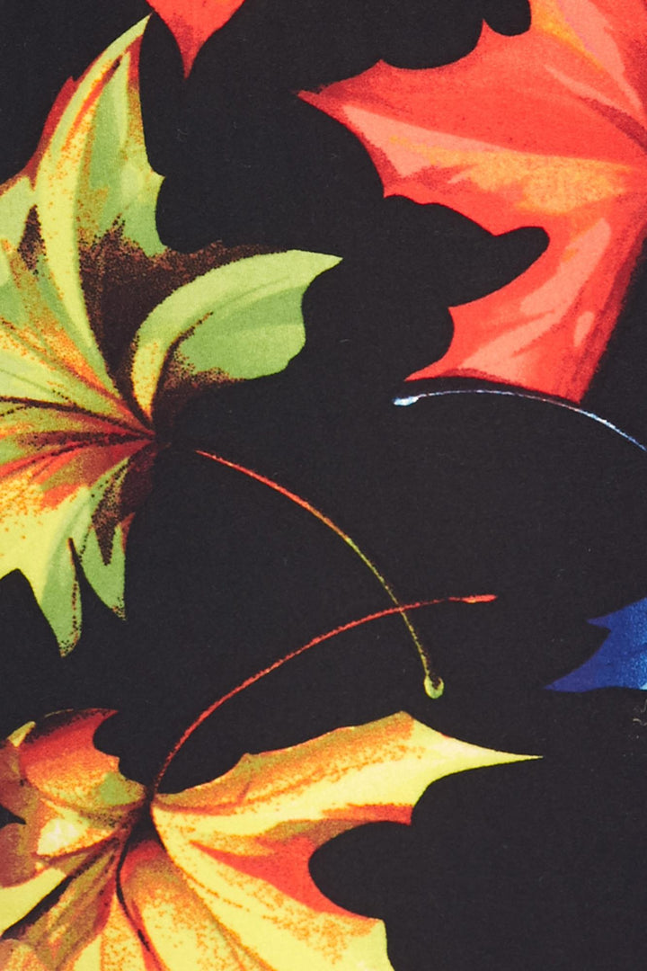 Buttery Soft Autumn Leaves Kids Leggings