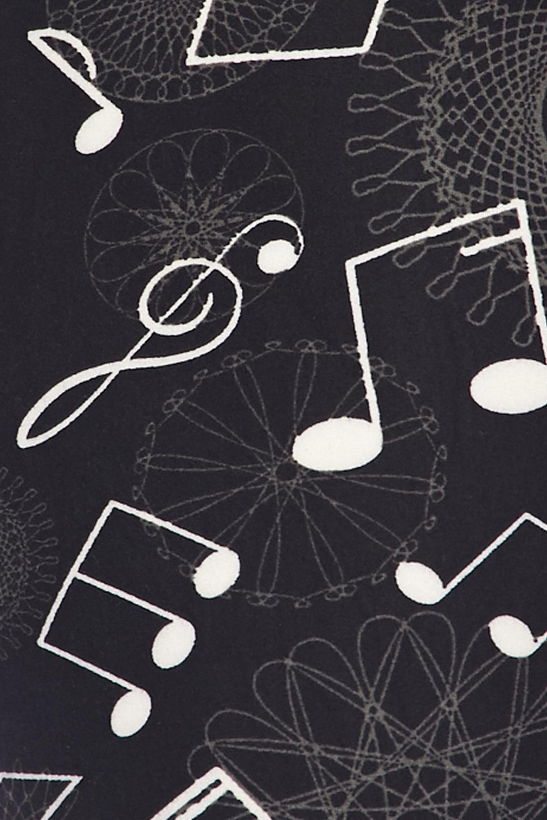 Buttery Soft Musical Note Geometry Kids Leggings