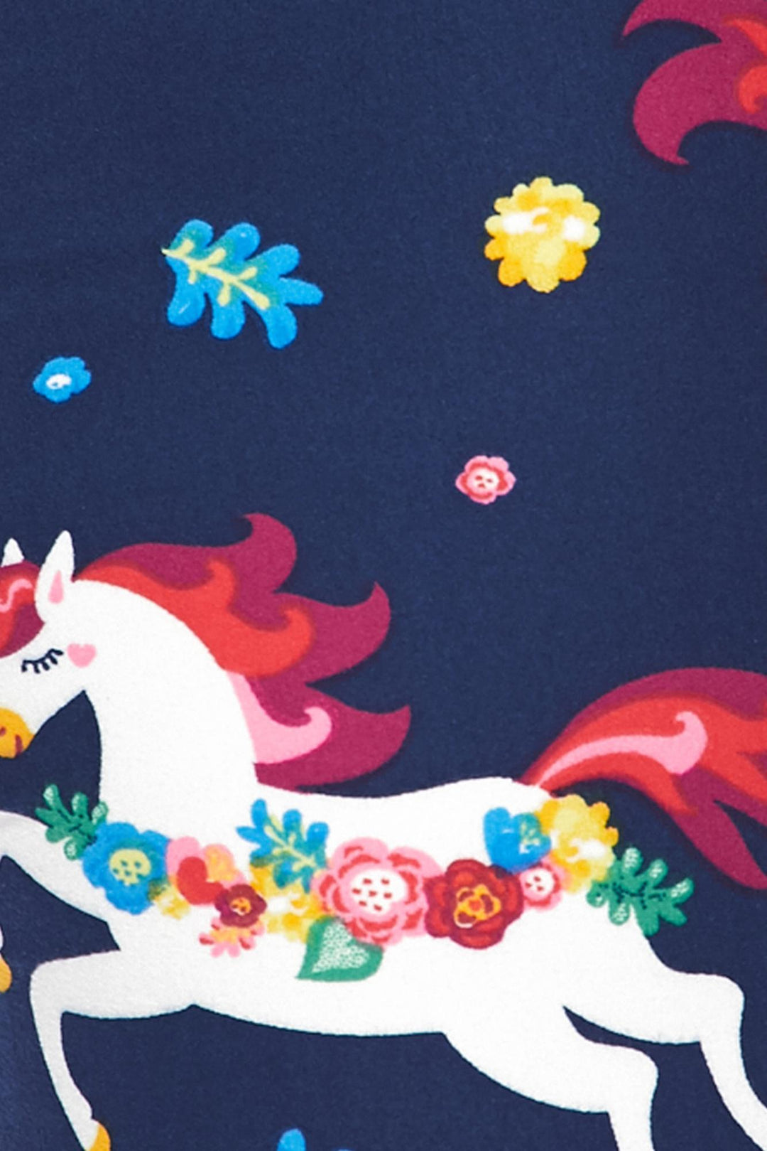 Buttery Soft Galloping Unicorns Kids Leggings