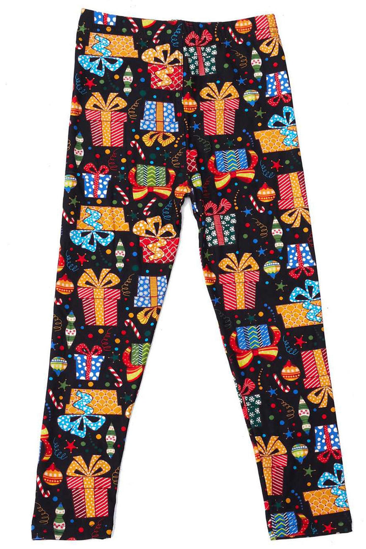Buttery Soft Christmas Presents Kids Leggings