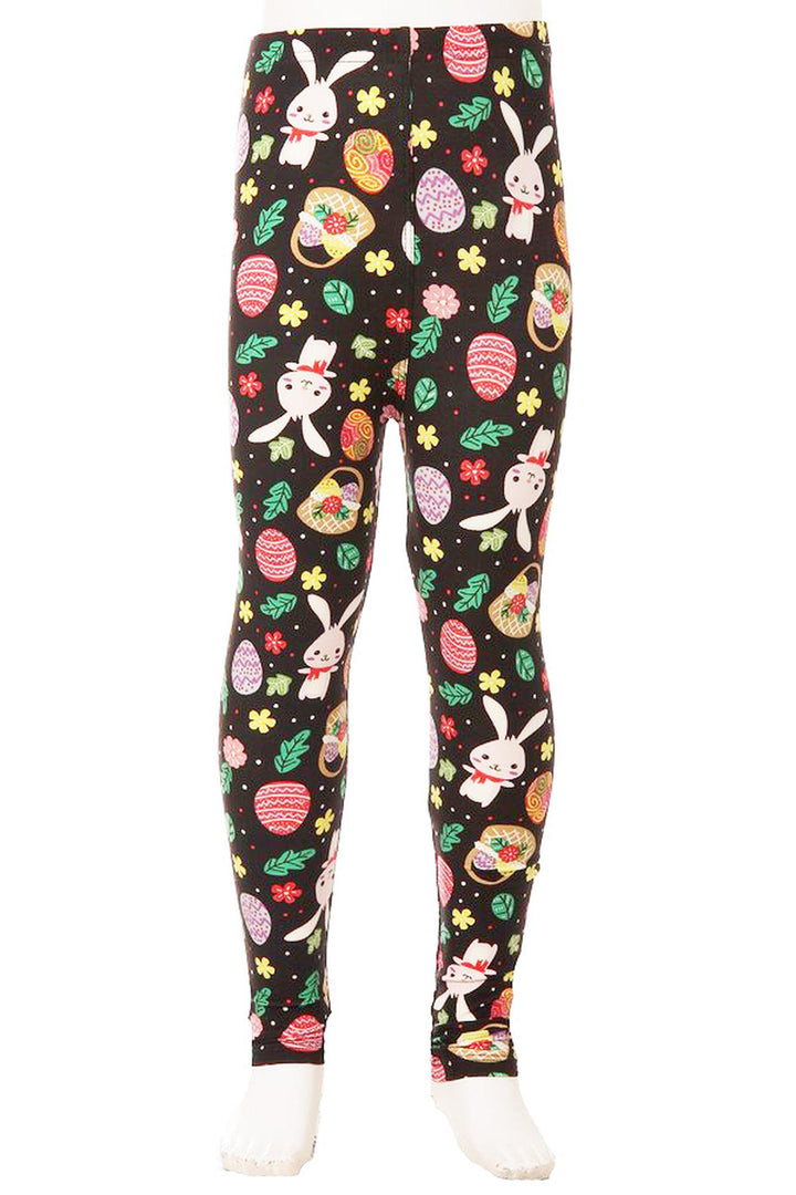 Buttery Soft Happy Easter Kids Leggings