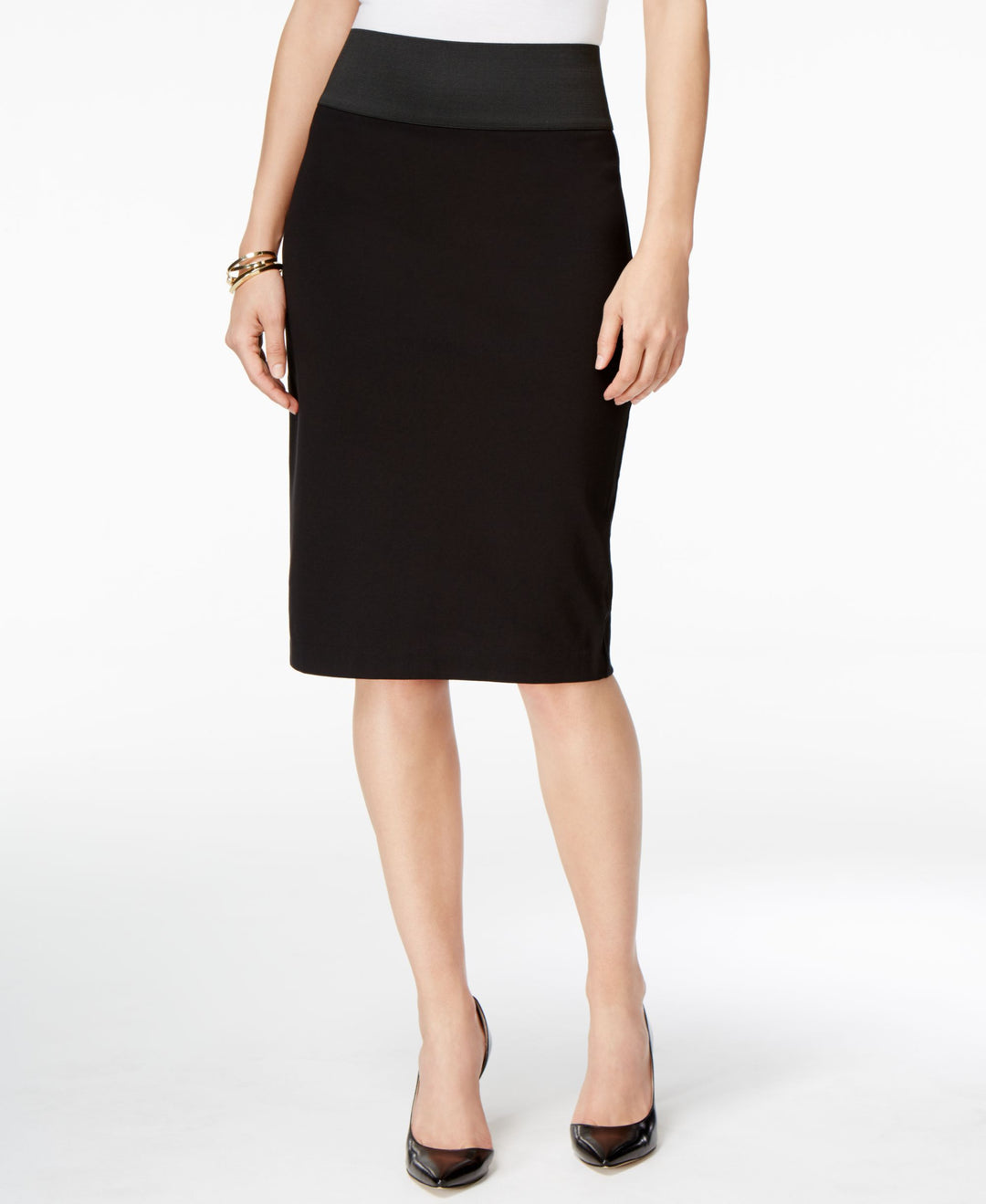 Curvy Fit Pencil Skirt
