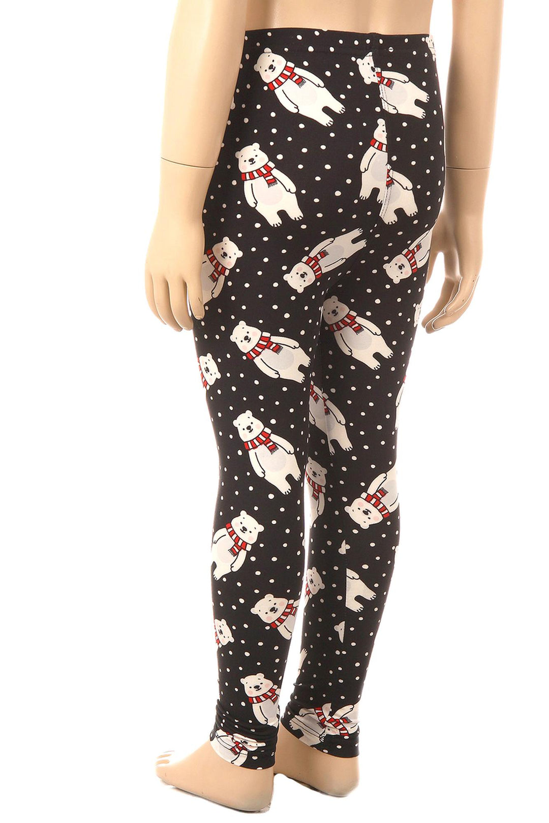 Buttery Soft Christmas Polar Bear Kids Leggings