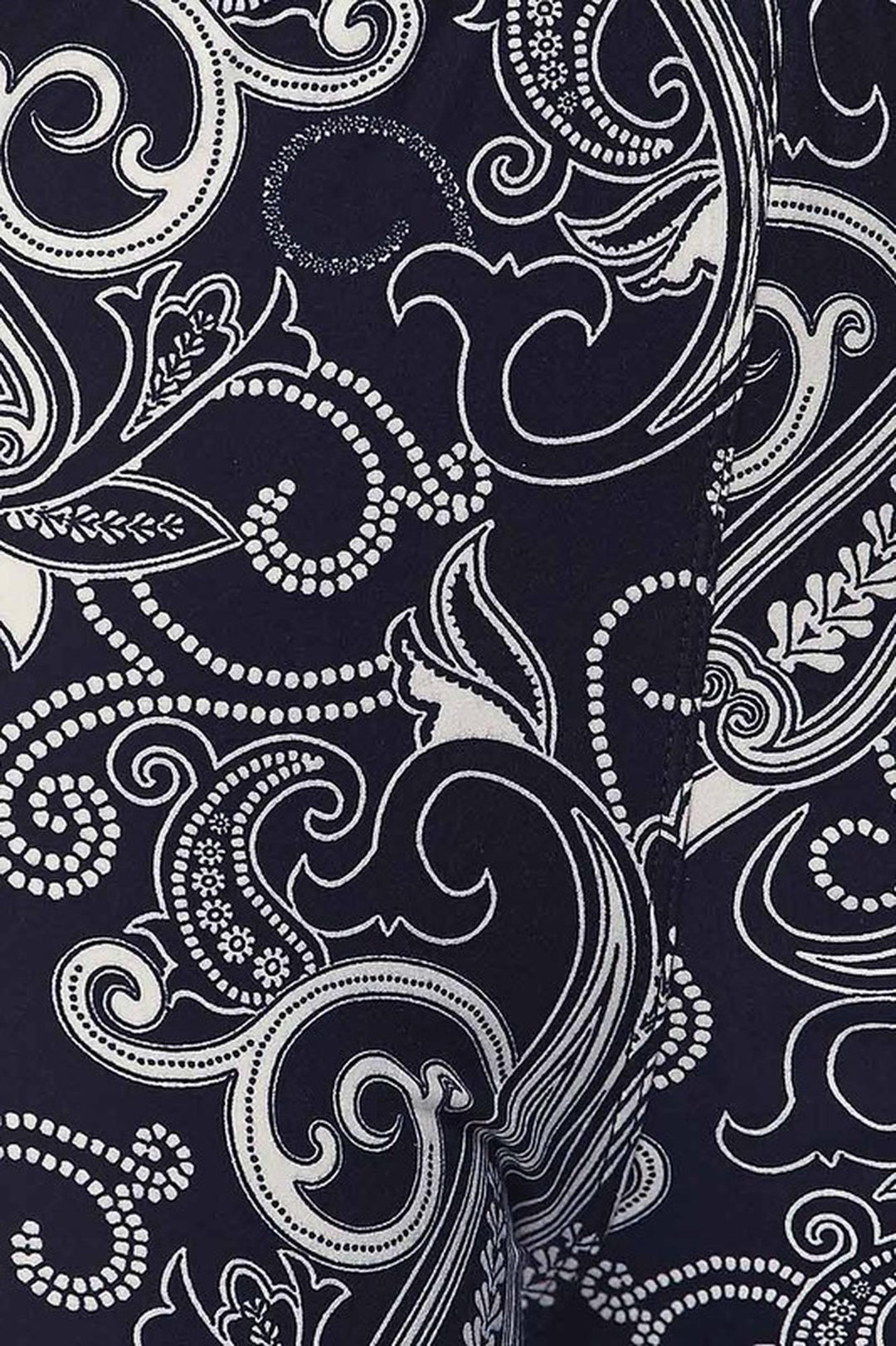 Buttery Soft Navy Paisley Kids Leggings