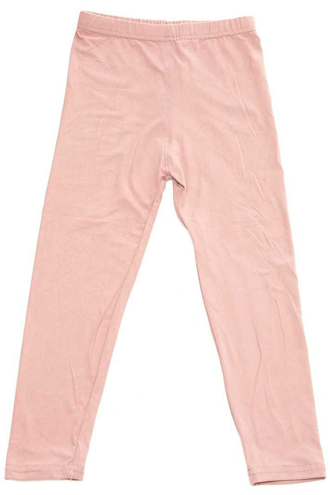 Buttery Soft Solid Basic Kids Leggings - USA Fashion