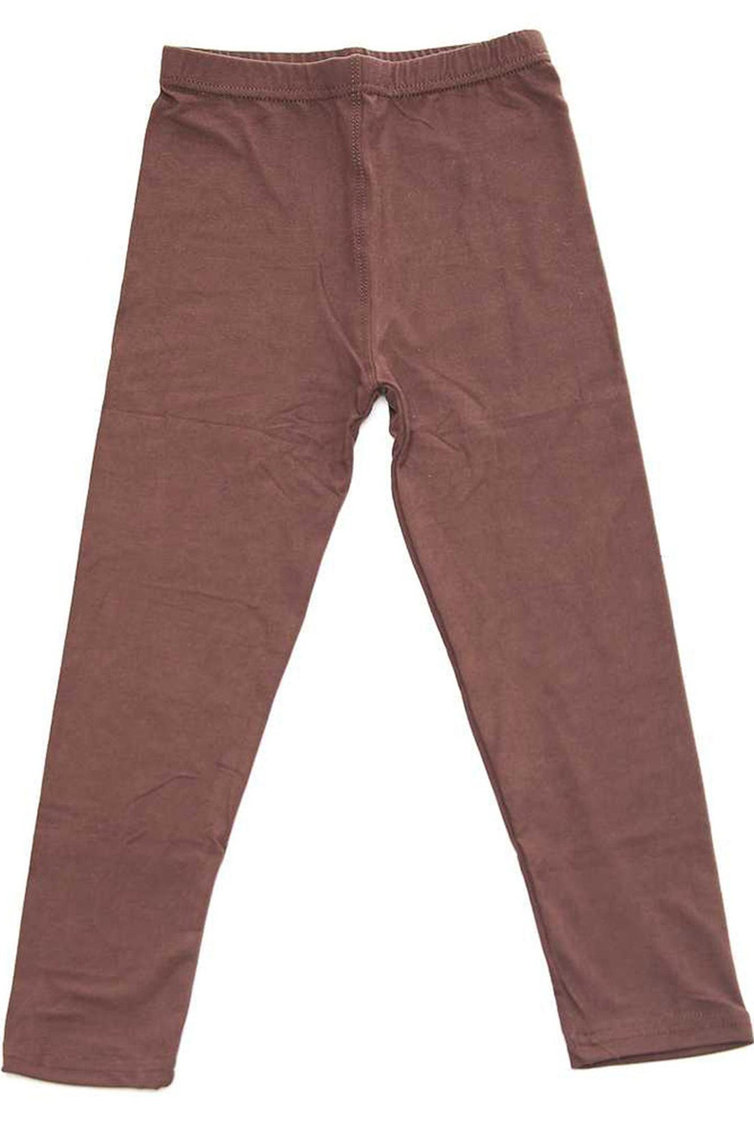 Buttery Soft Solid Basic Kids Leggings - USA Fashion