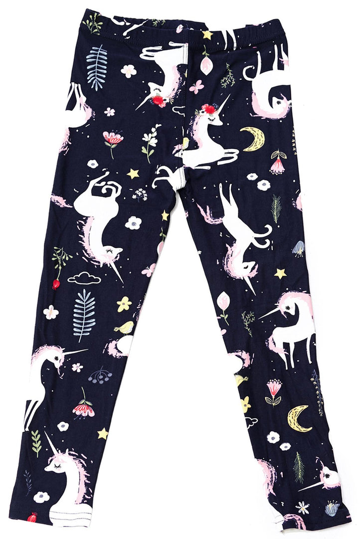 Buttery Soft Graceful Unicorn Kids Leggings
