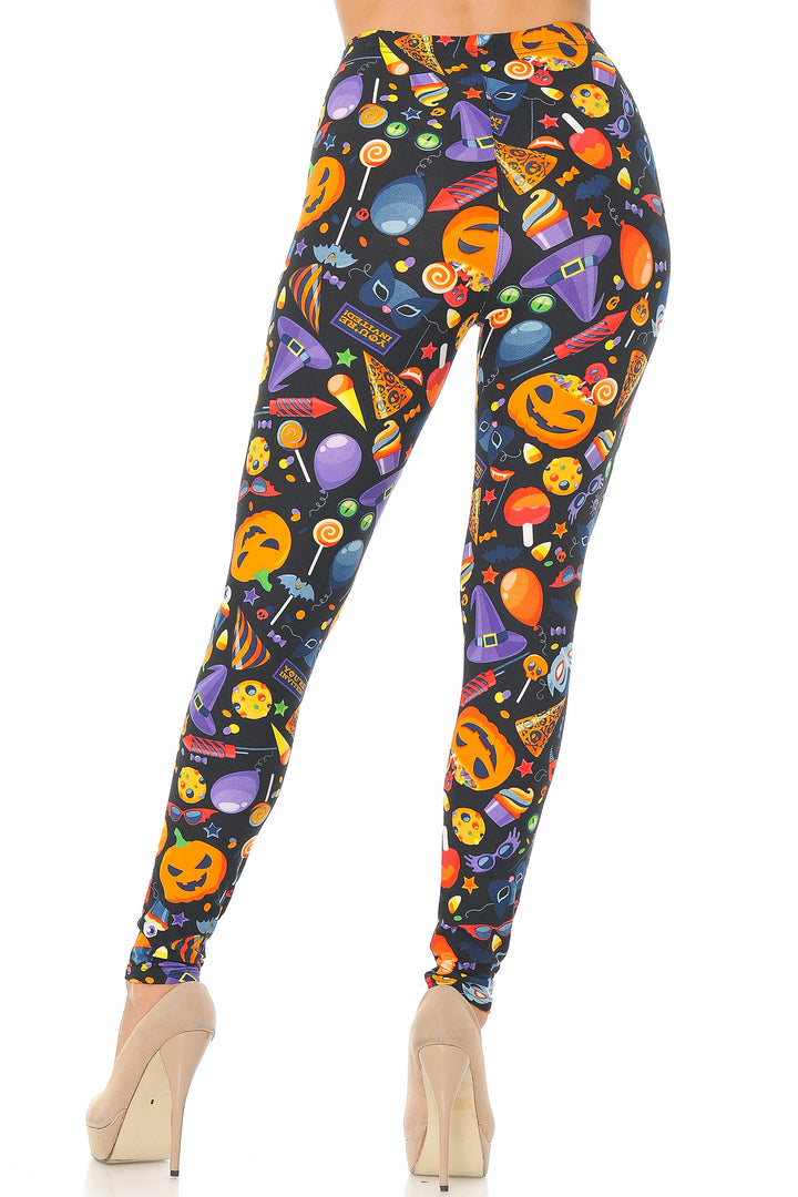 Buttery Soft Halloween Medley Kids Leggings
