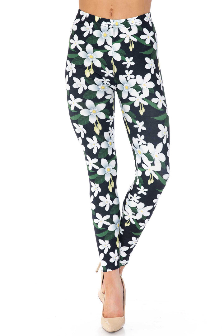 Creamy Soft Daisy Bloom Kids Leggings - USA Fashion