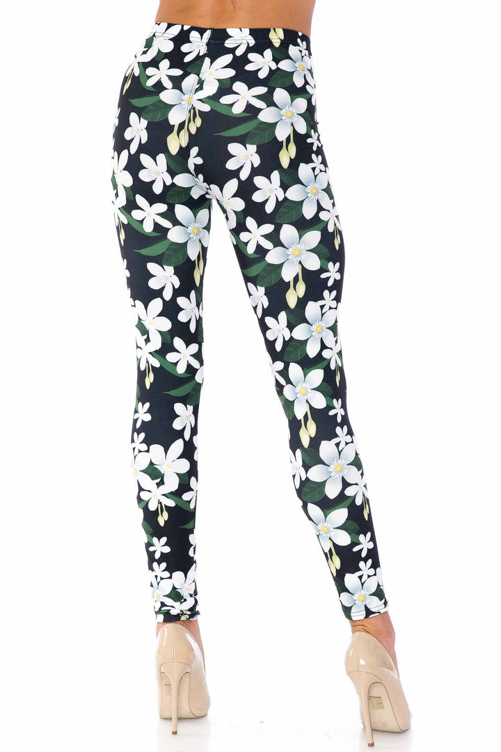 Creamy Soft Daisy Bloom Kids Leggings - USA Fashion