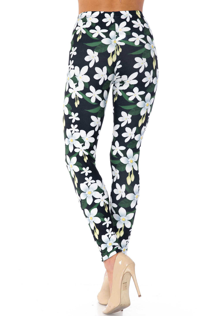 Creamy Soft Daisy Bloom Kids Leggings - USA Fashion