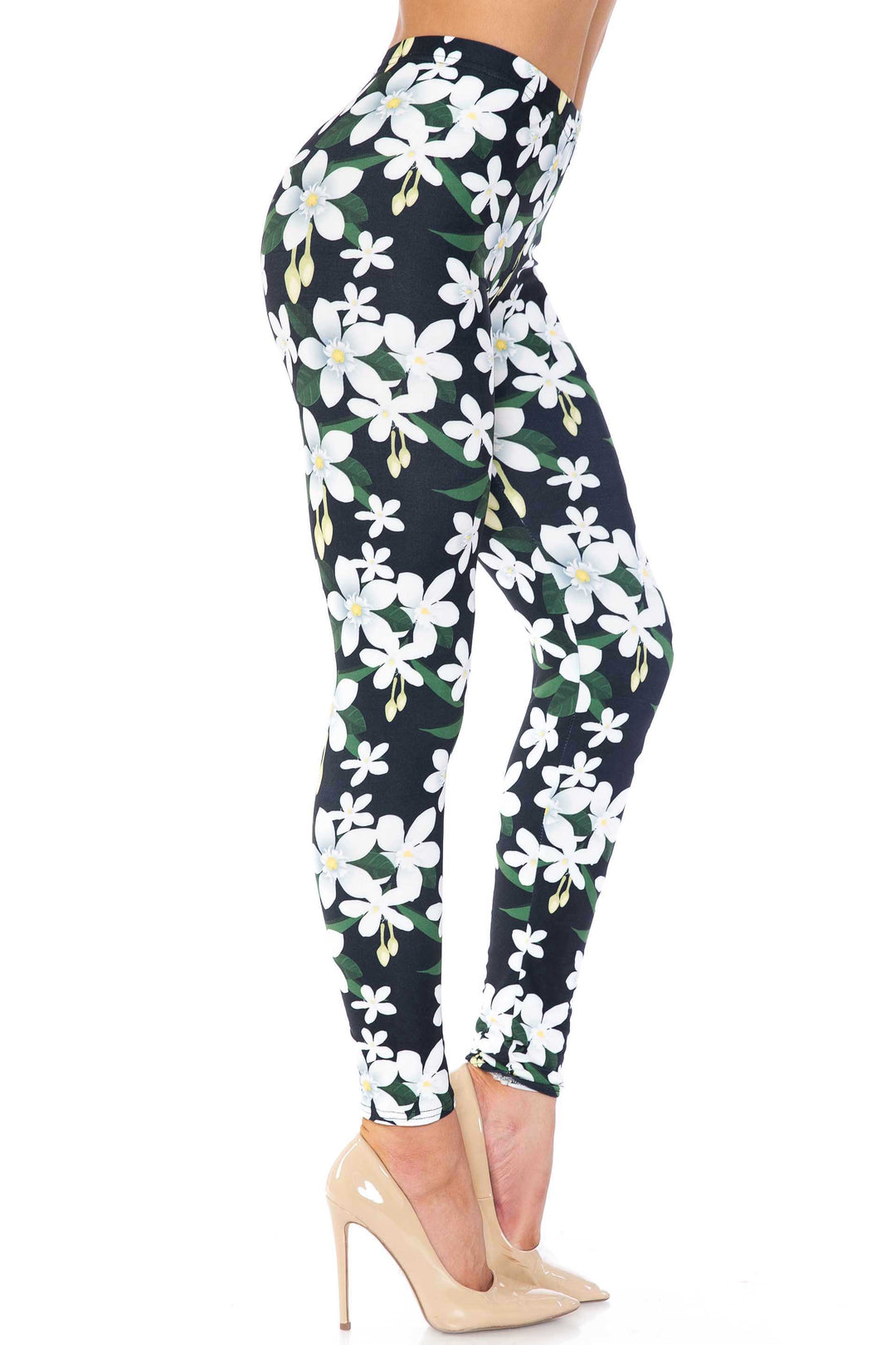 Creamy Soft Daisy Bloom Kids Leggings - USA Fashion