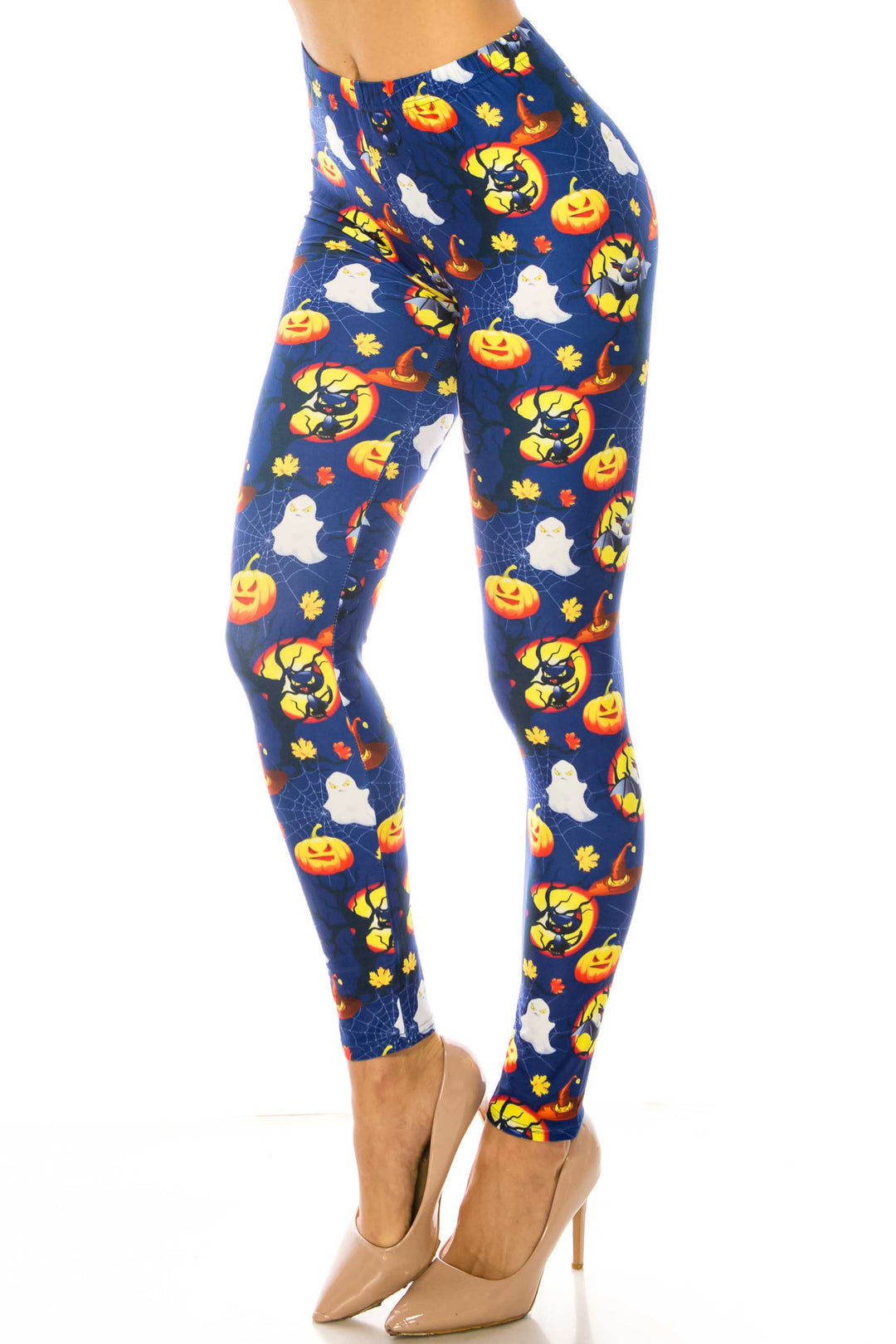 Creamy Soft Halloween Critters Kids Leggings - USA Fashion